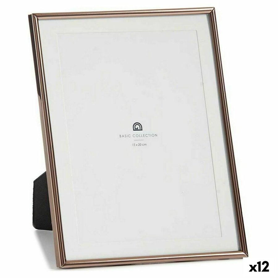 Fotoramme Krystal Stl Kobber (13 x 23 x 18,4 cm) (12 enheder) #1