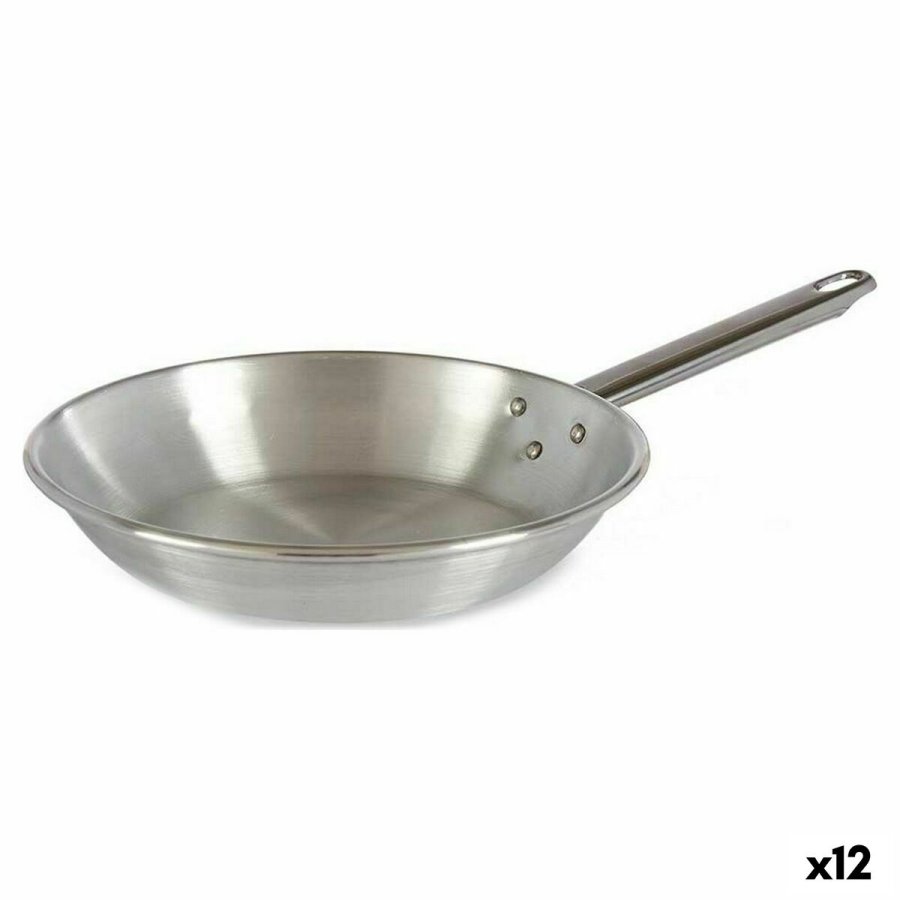 Stegepande Kinvara 100123 Slvfarvet Aluminium  24 cm (12 enheder) #1