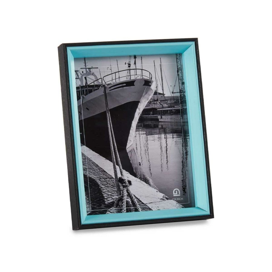 Fotoramme Krystal Sort Bl Tr MDF (3 x 22 x 17 cm) (6 enheder) #5