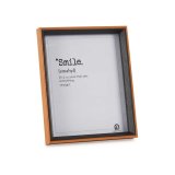 Fotoramme Krystal Sort Brun Tr MDF (22 x 27 x 3 cm) (6 enheder) #5