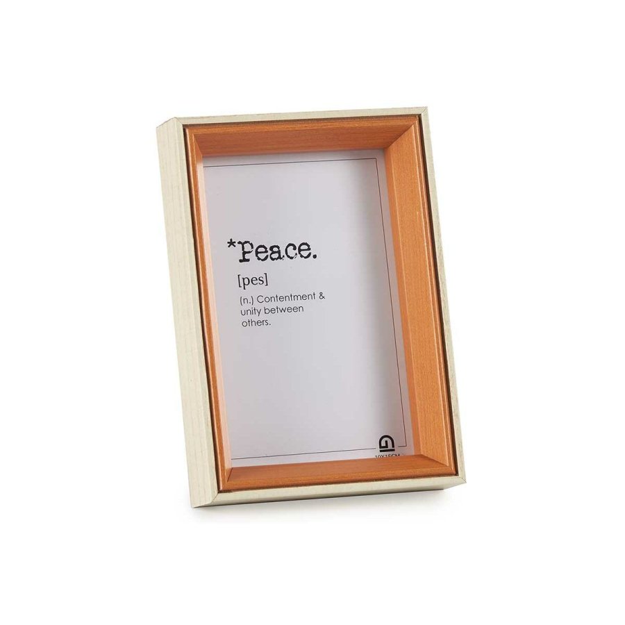 Fotoramme Krystal Brun Hvid Tr MDF (12 x 17 x 3 cm) (6 enheder) #5