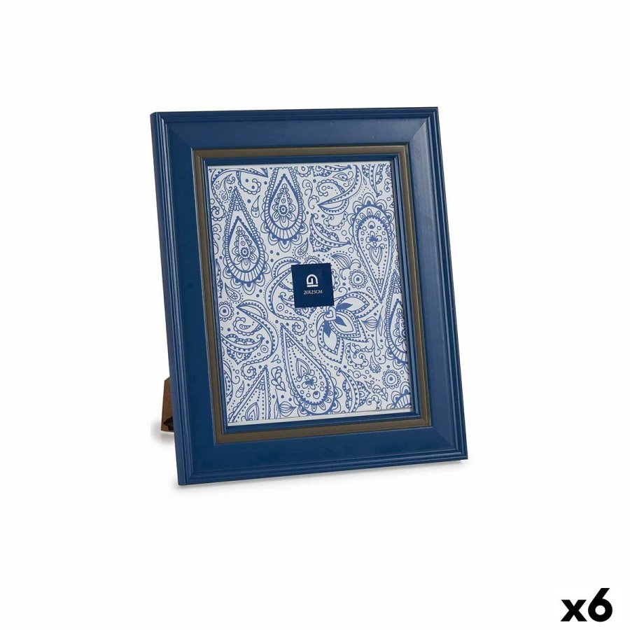 Fotoramme Krystal Bl Plastik (6 enheder) (2 x 33 x 28 cm) #1
