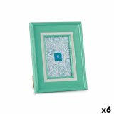 Fotoramme Krystal Grn Plastik (6 enheder) (2 x 23 x 18 cm) #1