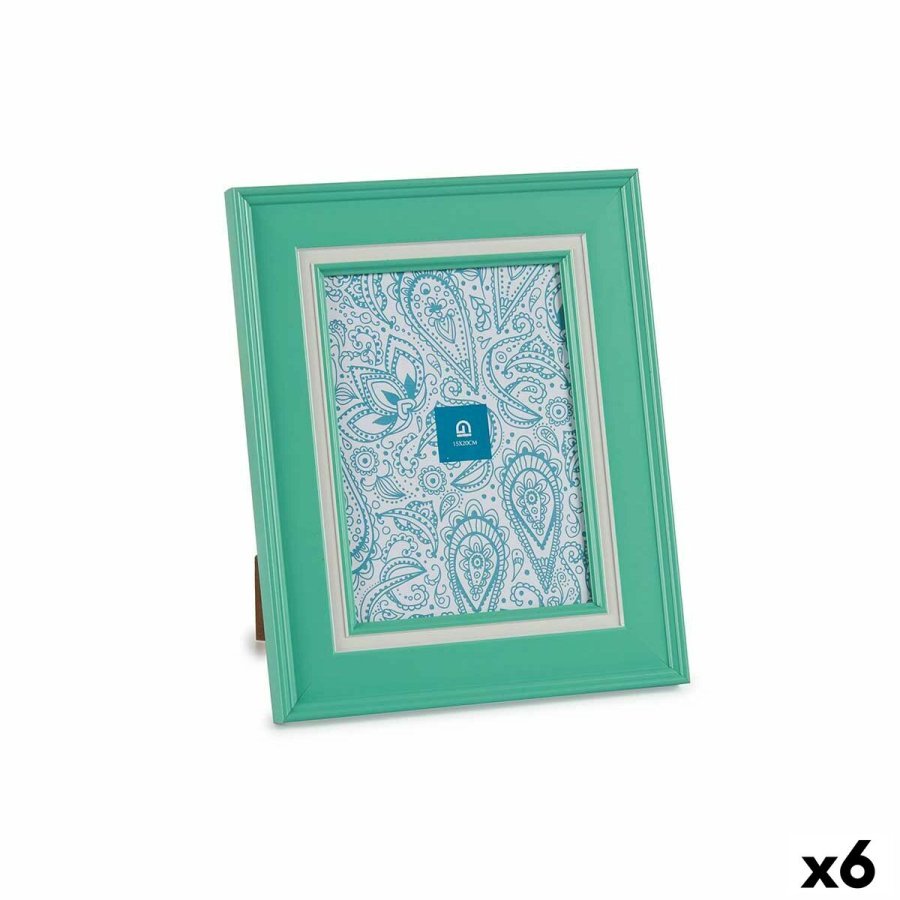 Fotoramme Krystal Grn Plastik (23 x 28 x 2 cm) (6 enheder) #1