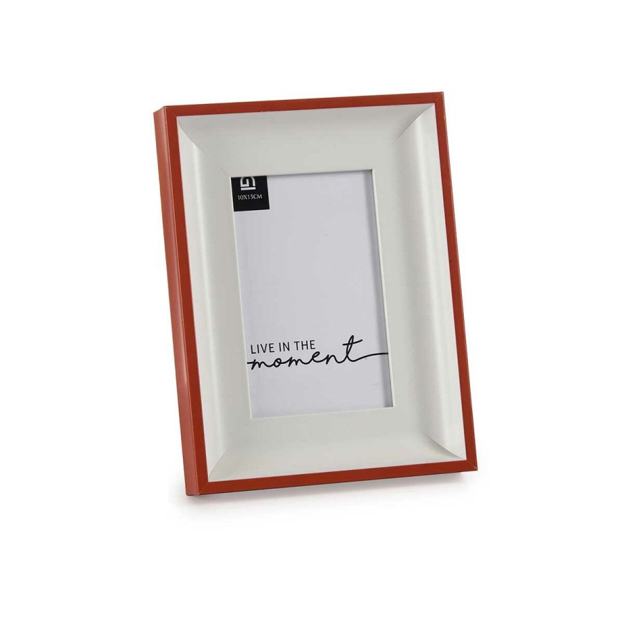Fotoramme Krystal Rd Hvid Plastik (2,5 x 21 x 16 cm) (6 enheder) #5
