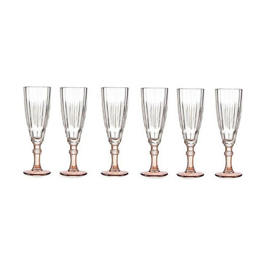 Champagneglas Vivalto PR05720ST3/BHA6 COFF Brun Krystal 170 ml (6 enheder) #4