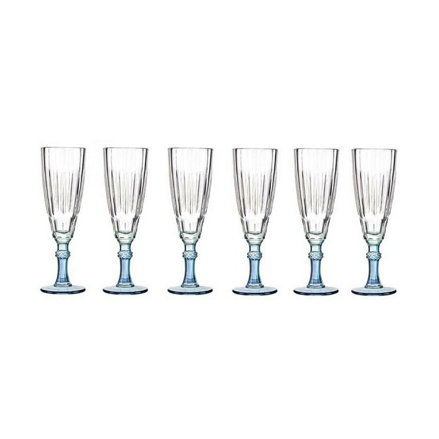 Champagneglas Vivalto Exotic Bl Krystal 170 ml (6 enheder) #4
