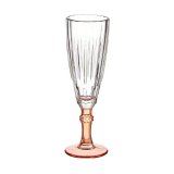 Champagneglas Vivalto Exotic Laksefarvet Krystal 170 ml (6 enheder) #1