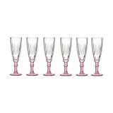 Champagneglas Vivalto PR05720ST3/BHA6 PINK Pink Krystal 170 ml (6 enheder) #4