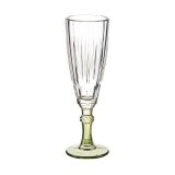 Champagneglas Vivalto Exotic Grn Krystal 170 ml (6 enheder) #1
