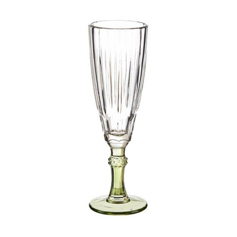 Champagneglas Vivalto Exotic Grn Krystal 170 ml (6 enheder) #1