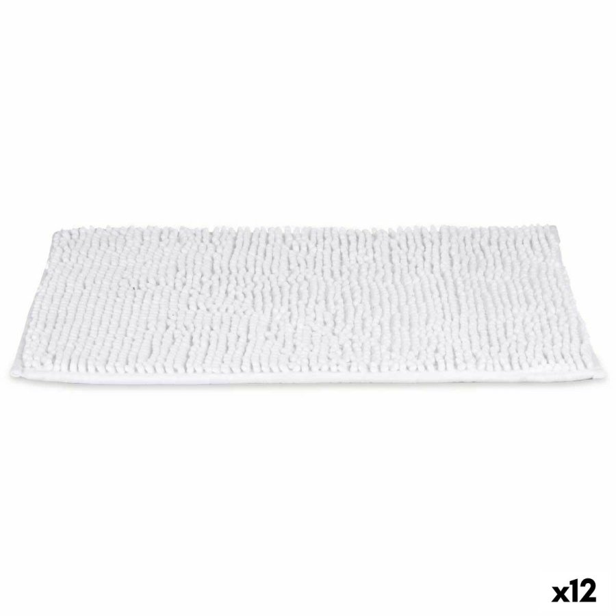 Bademtte Berilo WH/1 Hvid 40 x 60 cm 59 x 40 x 2,5 cm (12 enheder) #1