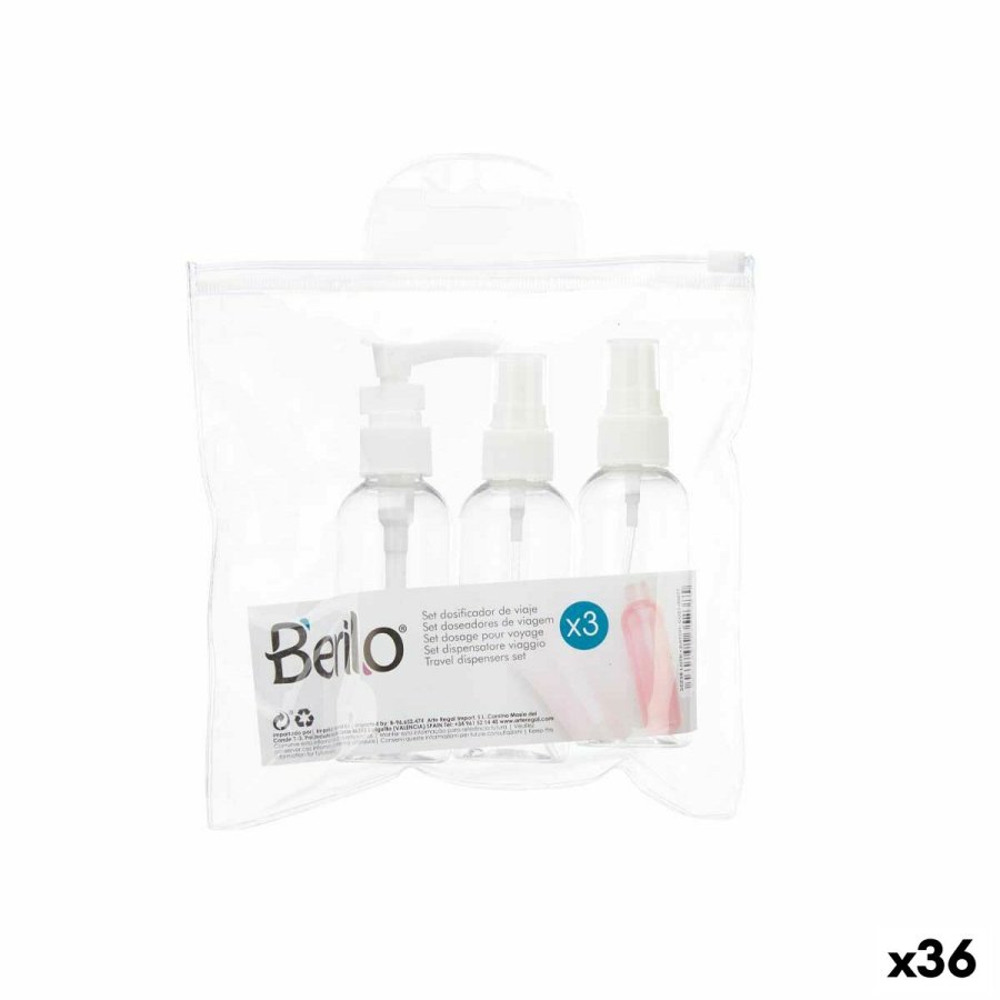 Rejsest Berilo CH56289 Hvid Gennemsigtig Plastik (36 Enheder) #1