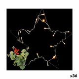 Julestjerne LED Lys Rd Sort Grn (36 Enheder) #1