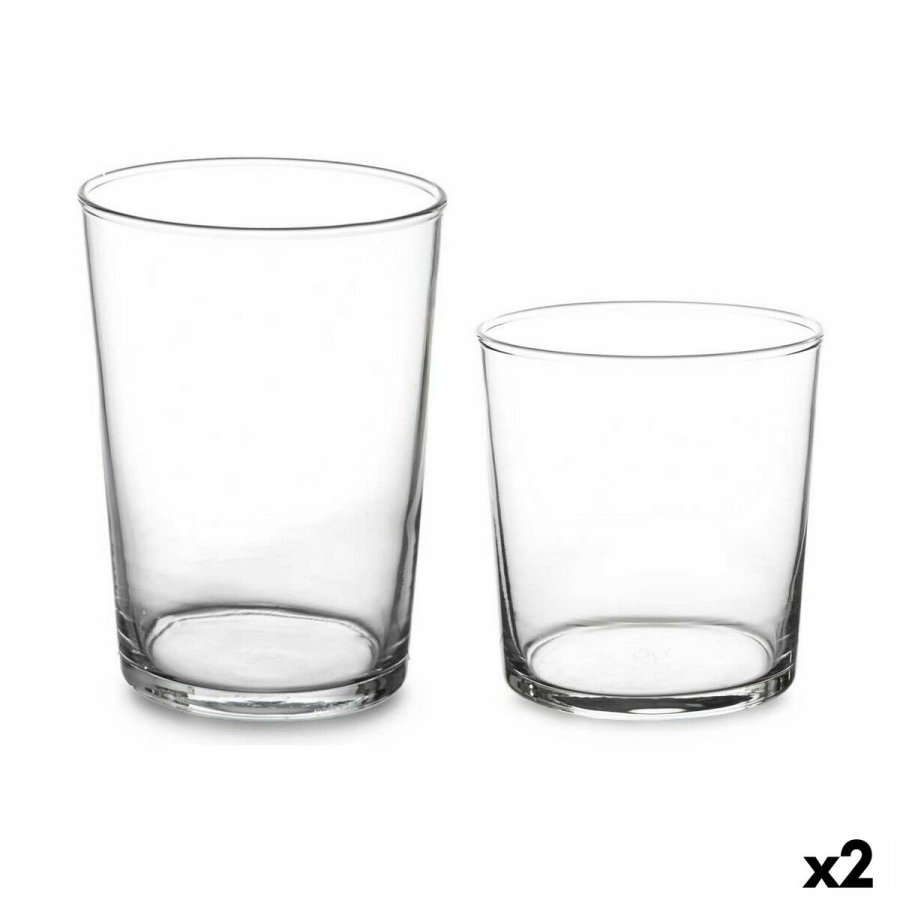 Glasst Pasabahce Bistro Gennemsigtig Glas 380 ml 510 ml (2 enheder) #1
