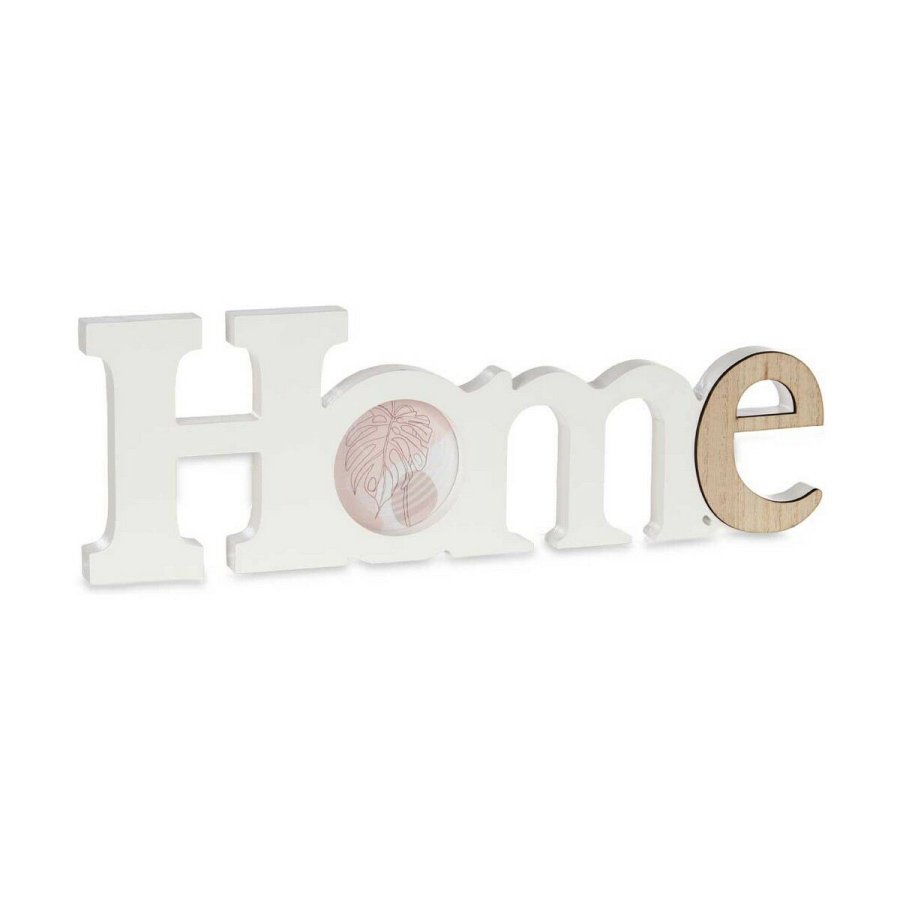 Fotoramme Home Hvid Brun Tr MDF 40 x 13,5 x 1,7 cm (6 enheder) #5