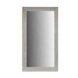 Vgspejl 77505 Hvid 75 x 136 x 1,5 cm Rektangulr (2 enheder) #9