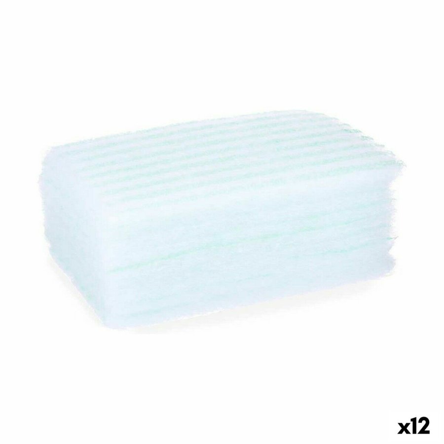 Svamp til Kroppen Berilo 11880014 Bl Hvid 19,5 x 12 x 1,5 cm Sbe (12 enheder) #1