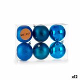 St med julekugler Krist+ 00771 Bl Plastik (12 enheder) #1