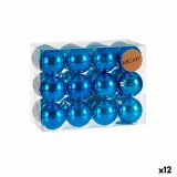 St med julekugler Krist+ K1912477-1 Bl Plastik (12 enheder) #1