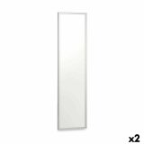 Vgspejl 82705 Slvfarvet 30 x 120 cm Rektangulr (2 enheder) #1