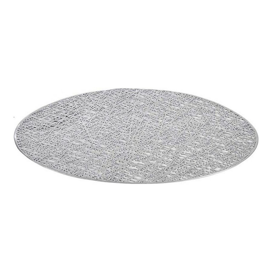 Dkkeserviet Kinvara AR2103272 Slvfarvet Plastik  38 cm (12 enheder) #7