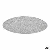 Dkkeserviet Kinvara AR2103272 Slvfarvet Plastik  38 cm (12 enheder) #1