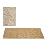 Dkkeserviet Kinvara AR2103276 Gylden Plastik 45 x 0,01 x 30 cm (12 enheder) #7