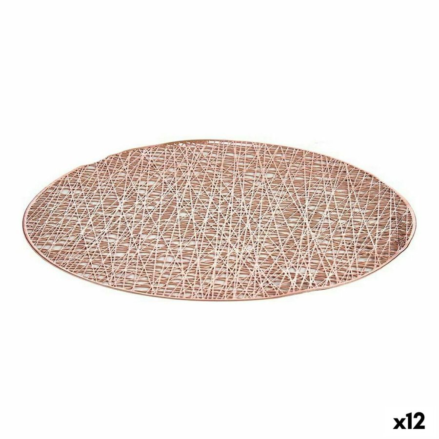 Dkkeserviet Kinvara Pink Plastik  38 cm (12 enheder) #1
