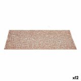 Dkkeserviet Kinvara AR2103274 Pink Plastik 45 x 0,01 x 30 cm (12 enheder) #1