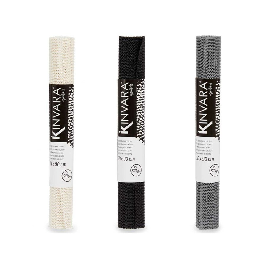 Anti-Skrid Kinvara SJ-A101-1 Hvid Sort Gr Gummi 30 x 90 cm #5