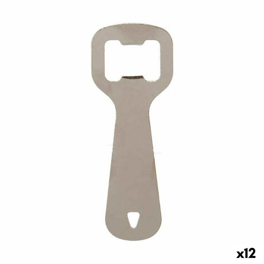 Oplukker Kinvara 04325-1 Slvfarvet Rustfrit stl 11 x 4 x 0,5 cm (12 enheder) #1