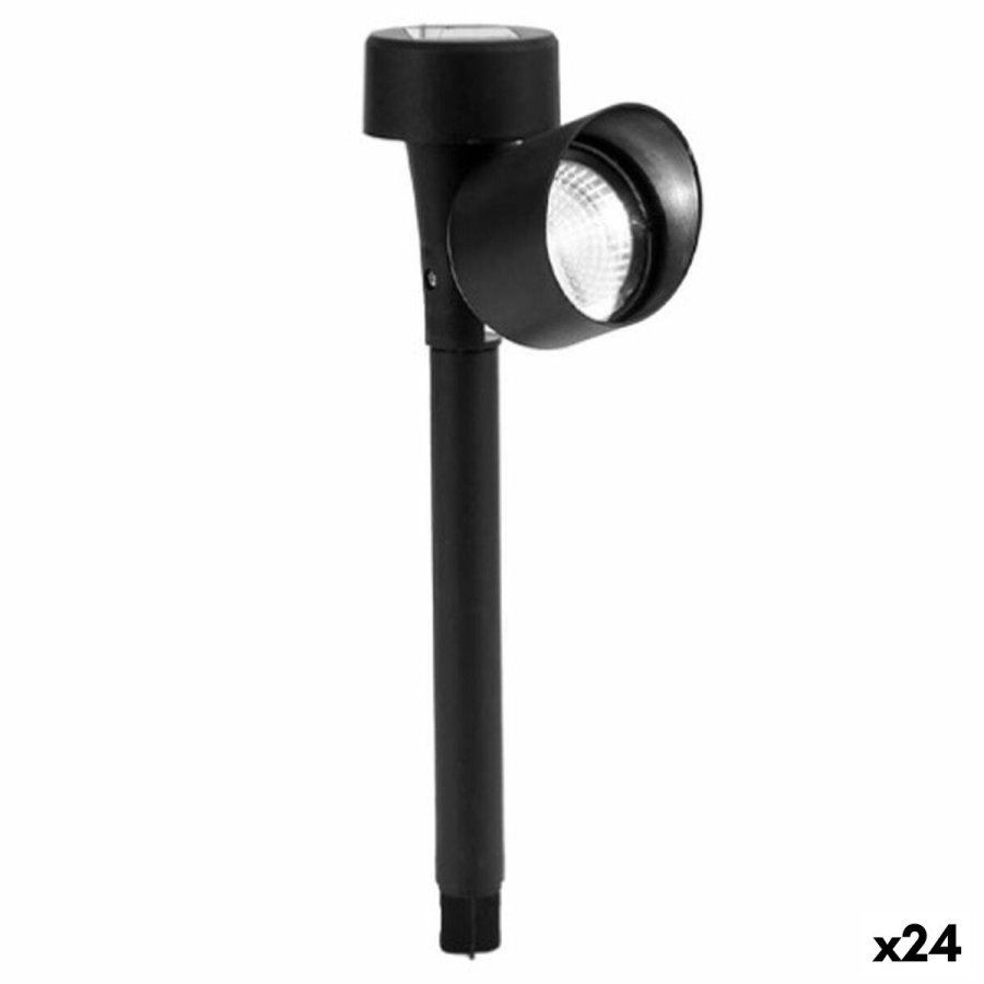 Solcellelampe Ibergarden BH18057 Sort 12 x 26 x 5,5 cm (24 enheder) #1
