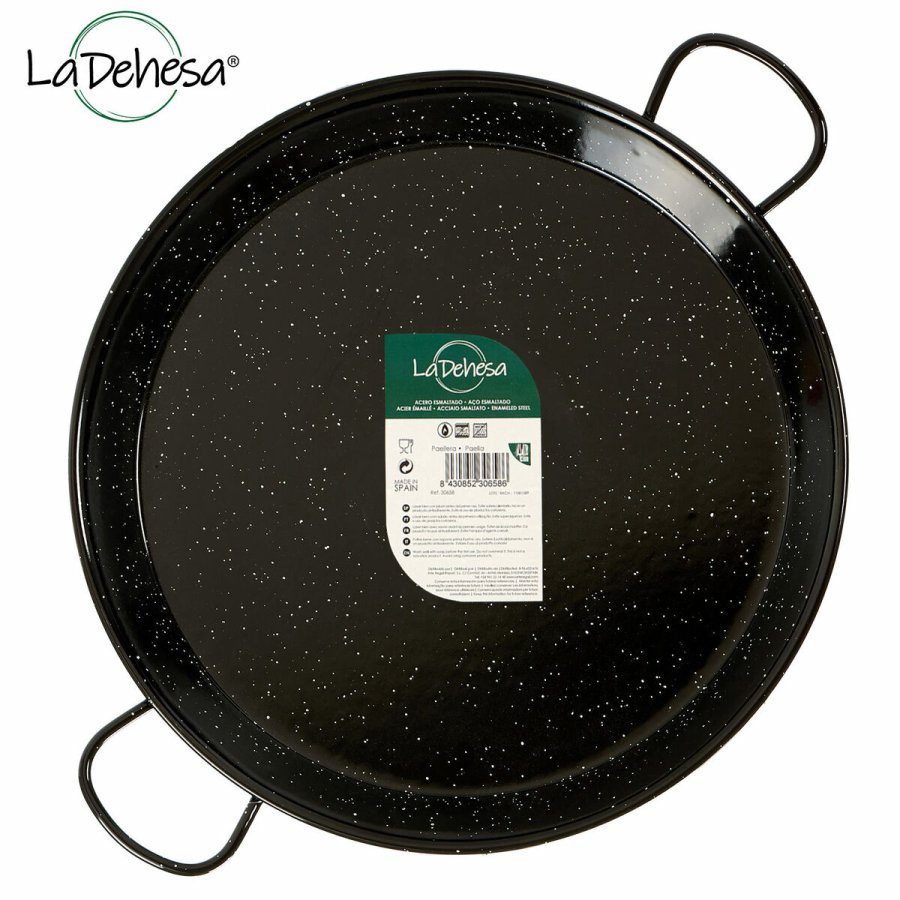 Gryde  38 cm Glaseret stl (6 enheder) #10