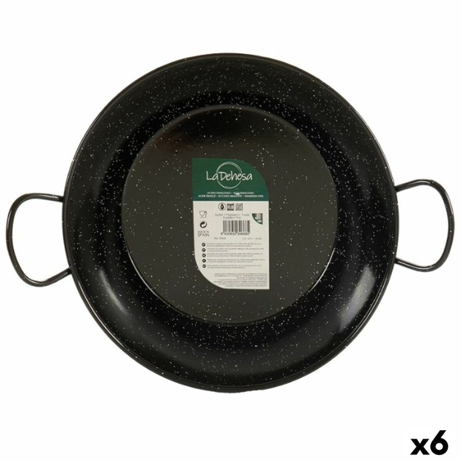 Paella-Pande  32 cm Glaseret stl (6 enheder) #1