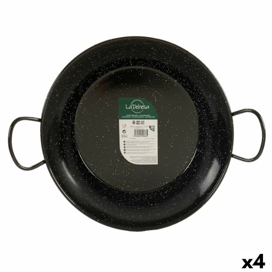 Paella-Pande  36 cm Glaseret stl (4 enheder) #1