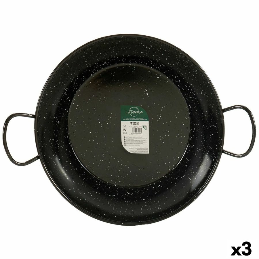 Paella-Pande  45 cm Glaseret stl #1