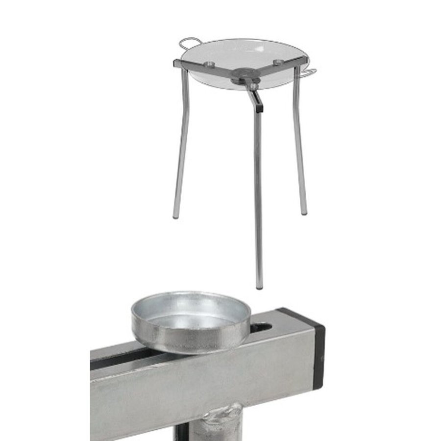 Trebenet stativ til at forberede paella Kan justeres 4 enheder #9