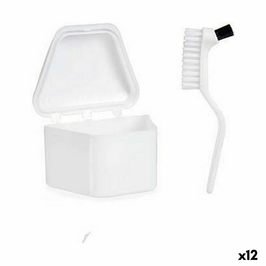 Tandprotesest Berilo 37589 Hvid polypropylen (12 enheder) #1