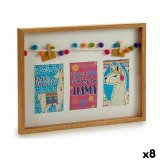 Vg billedramme Kvaster Lama Multifarvet Tr 30 x 3 x 41 cm (8 enheder) #1