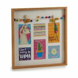 Vg billedramme Kvaster Lama Multifarvet Tr 40,5 x 3 x 40,5 cm (6 enheder) #5