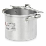 Gryde med lg Kinvara 100031 Slvfarvet Aluminium 23,5 x 15 x 18 cm (6 enheder) #7