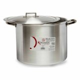 Gryde med lg Slvfarvet Aluminium 44 x 30 x 35 cm (2 enheder) #4
