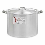 Gryde med lg Kinvara 100042 Slvfarvet Aluminium  36 cm (2 enheder) #4