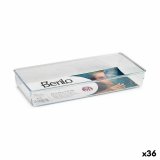 Multifunktionel organizer Berilo CH99113 Gennemsigtig Plastik 15,5 x 5,5 x 34,5 cm MULTIFUNKTIONEL (36 Enheder) #1