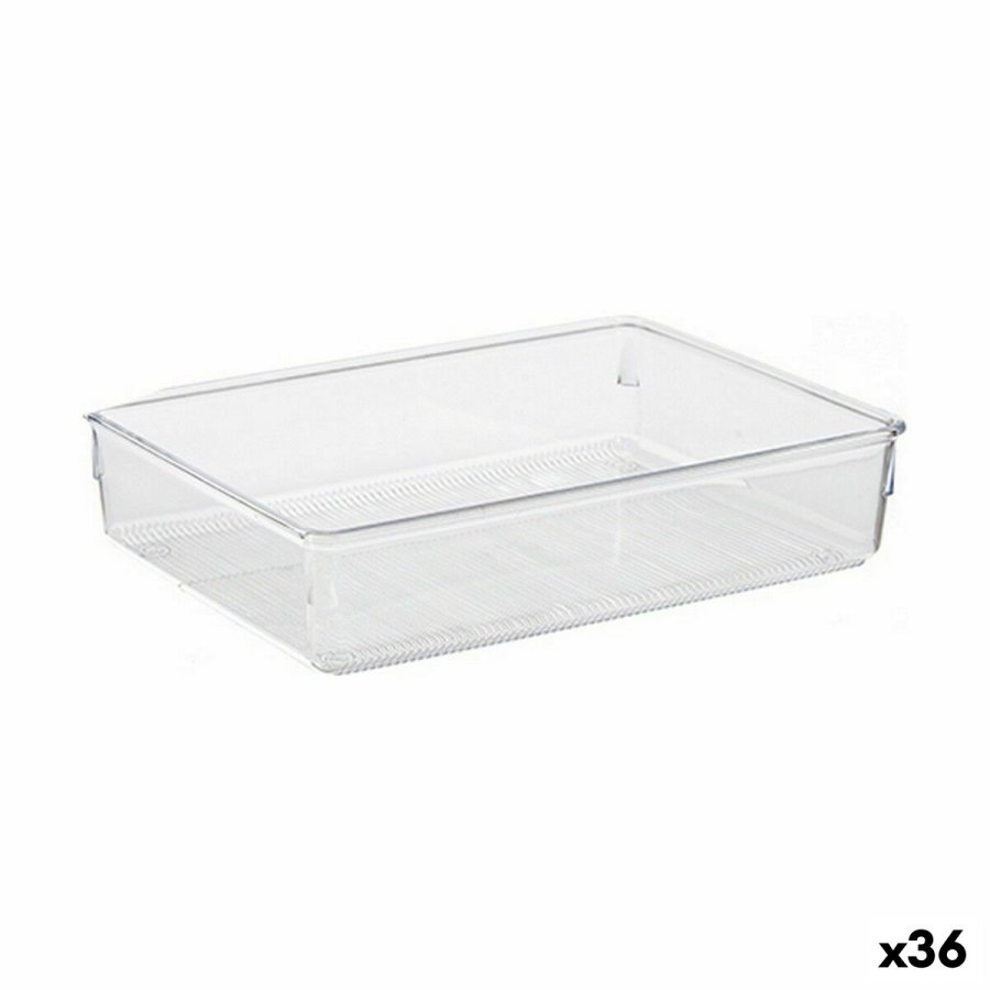 Multifunktionel organizer CH99113-1 Gennemsigtig Plastik 24 x 5,5 x 15,8 cm MULTIFUNKTIONEL (36 Enheder) #1