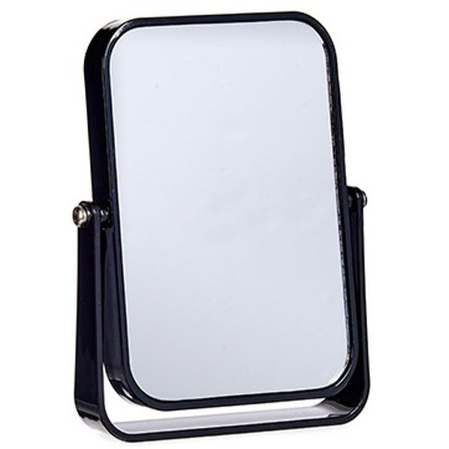 Makeup-Spejl Sort Krystal Plastik 2,5 x 19,5 x 16 cm (6 enheder) #5