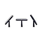 Makeup-Spejl Sort Krystal Plastik 2,5 x 19,5 x 16 cm (6 enheder) #13