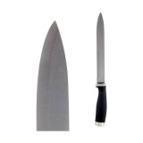 Kkkenkniv Kinvara KT11-5603-03 Sort Slvfarvet Rustfrit stl Plastik 3,5 x 33 x 2 cm (12 enheder) #4