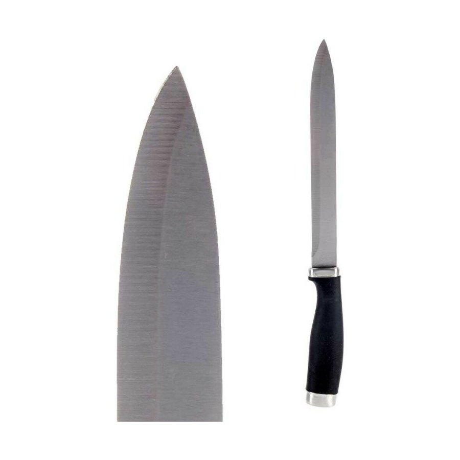 Kkkenkniv Kinvara KT11-5603-03 Sort Slvfarvet Rustfrit stl Plastik 3,5 x 33 x 2 cm (12 enheder) #4